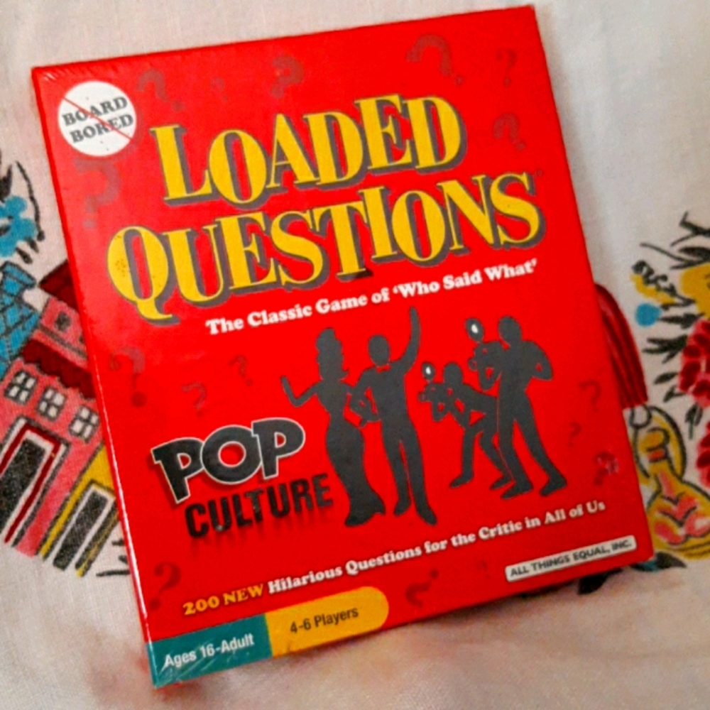 Loaded Questions " Pop Culture " Game